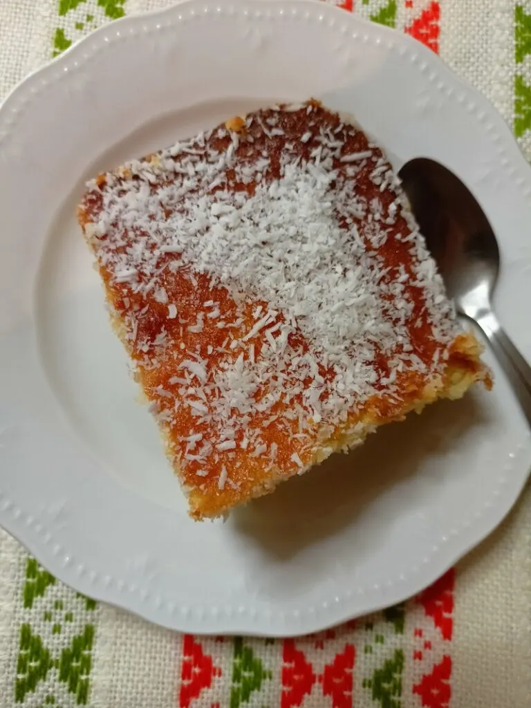 Revani with coconut image