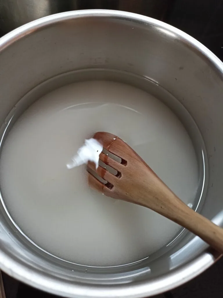 Preparing the syrup image