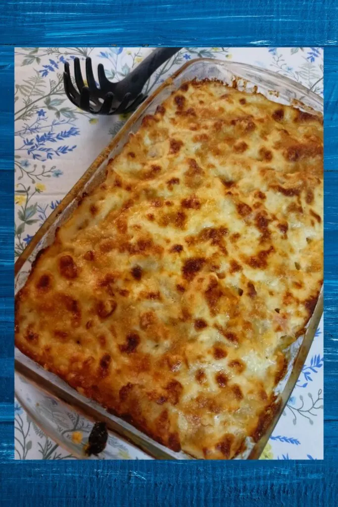 Creamy Penne Au gratin image