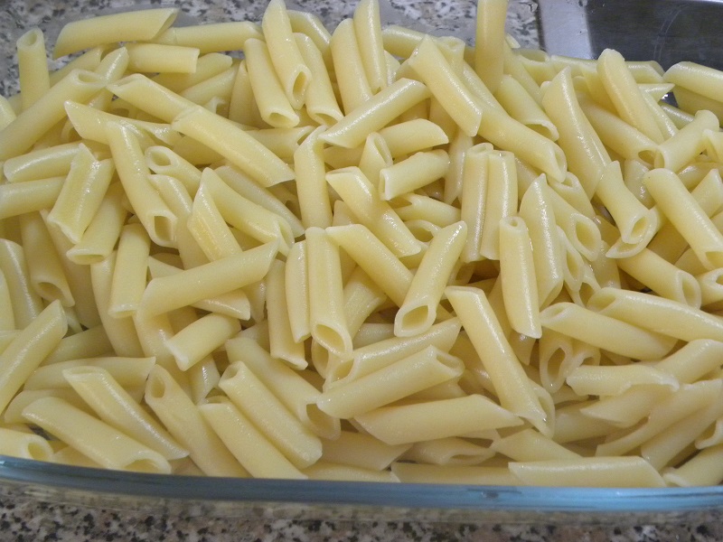 Penne cooked al dente image
