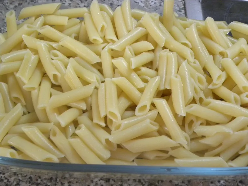 Penne cooked al dente image