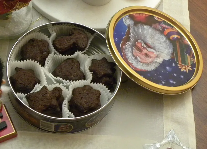 Christmas Carob Cookies image