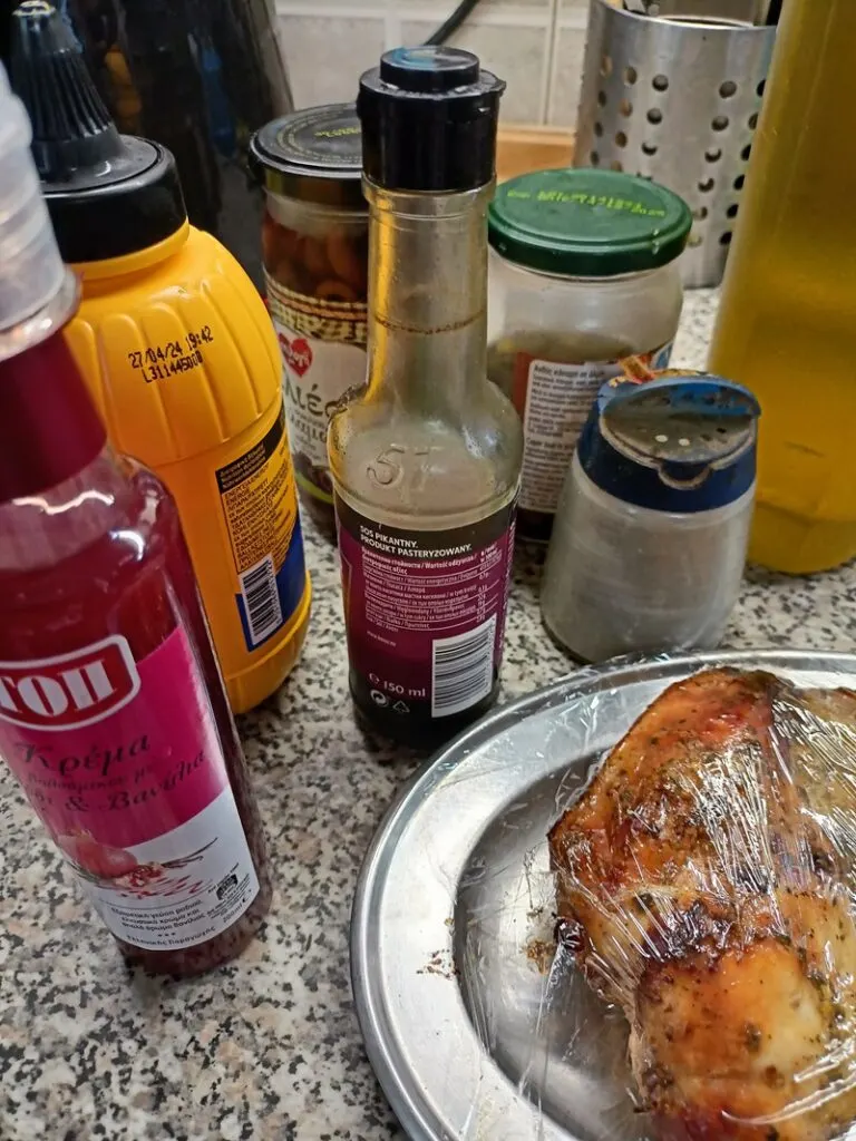 Caesar Salad dressing ingredients image