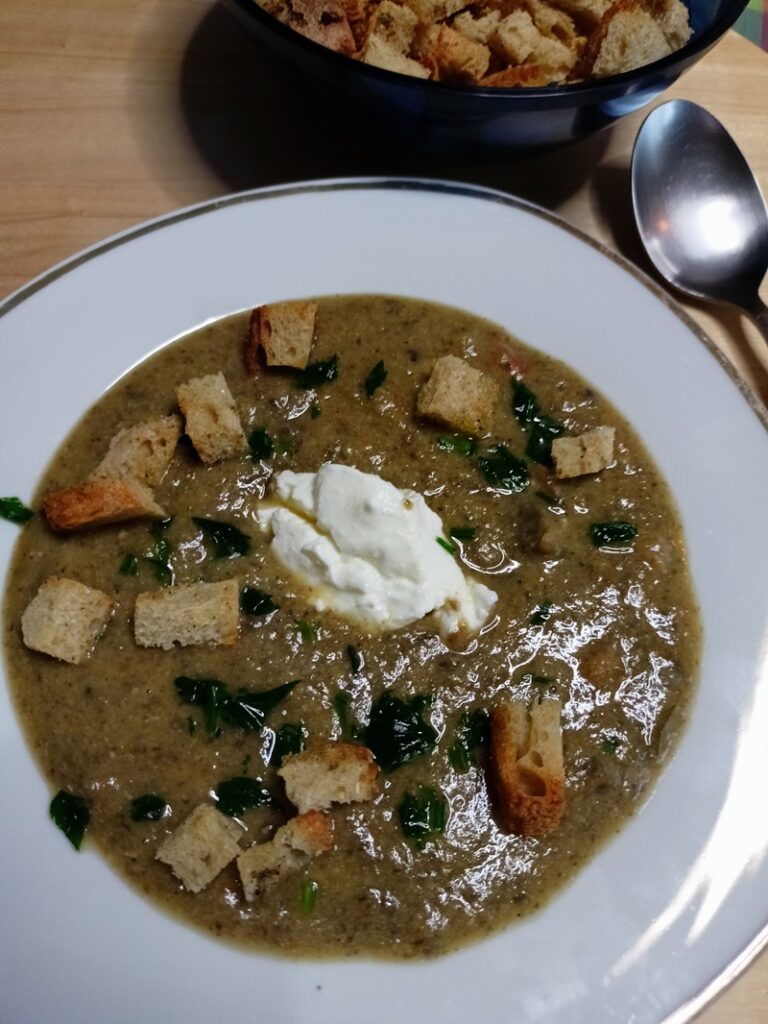 Creamy Mushroom soup image