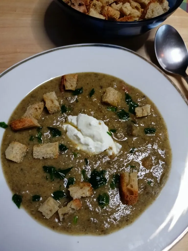 Creamy Mushroom soup image