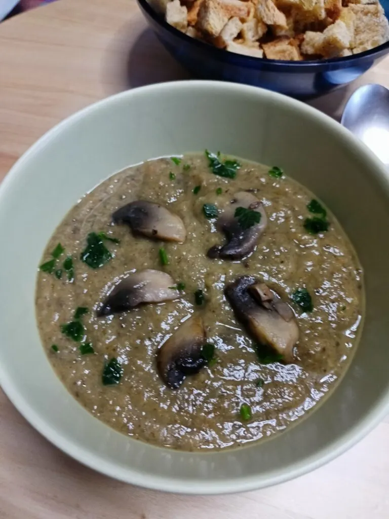 Mushroom soup image