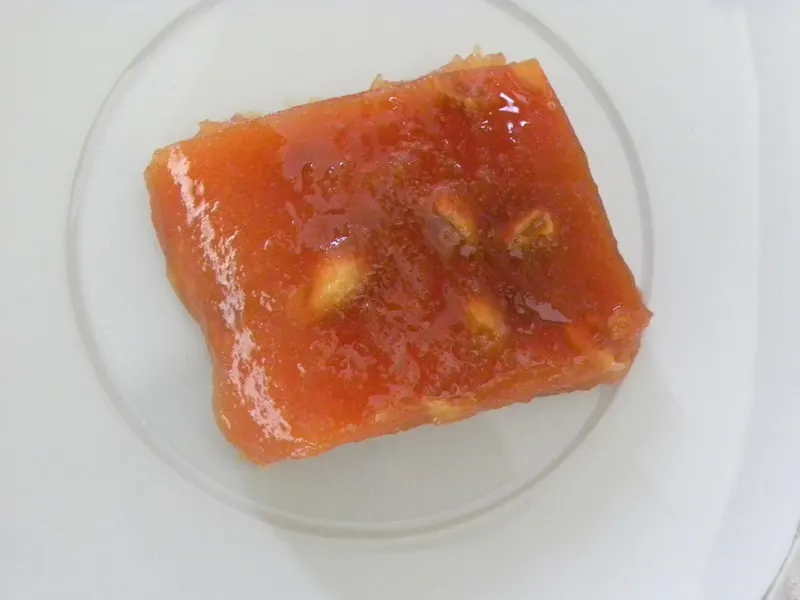 Kydonopasto with almonds inside image