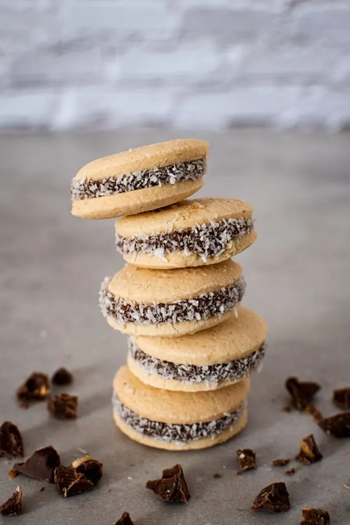 Alfajores with coconut image