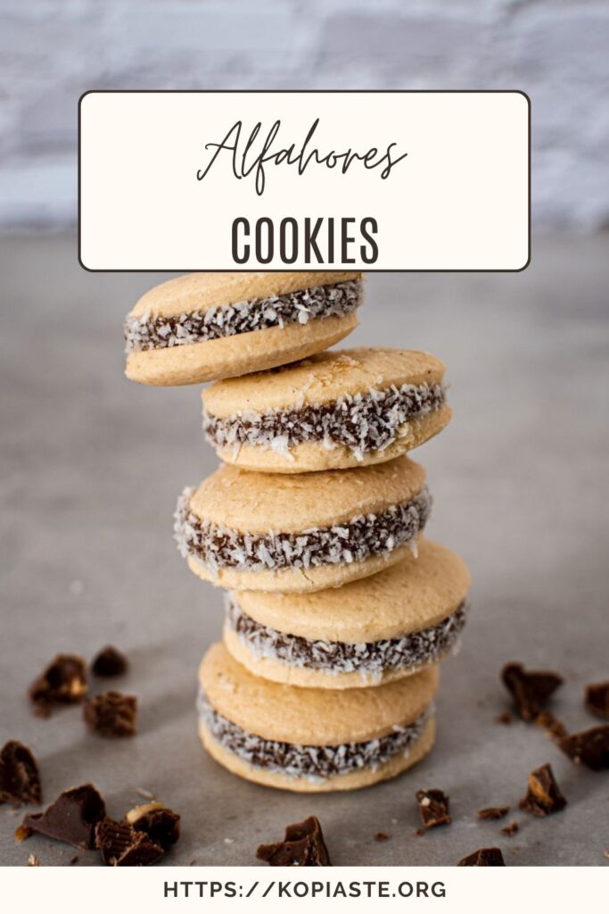 Collage Alfajores with coconut image