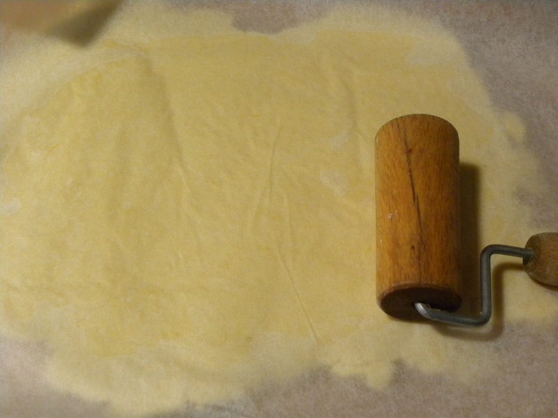 Rolling the alfajores dough image