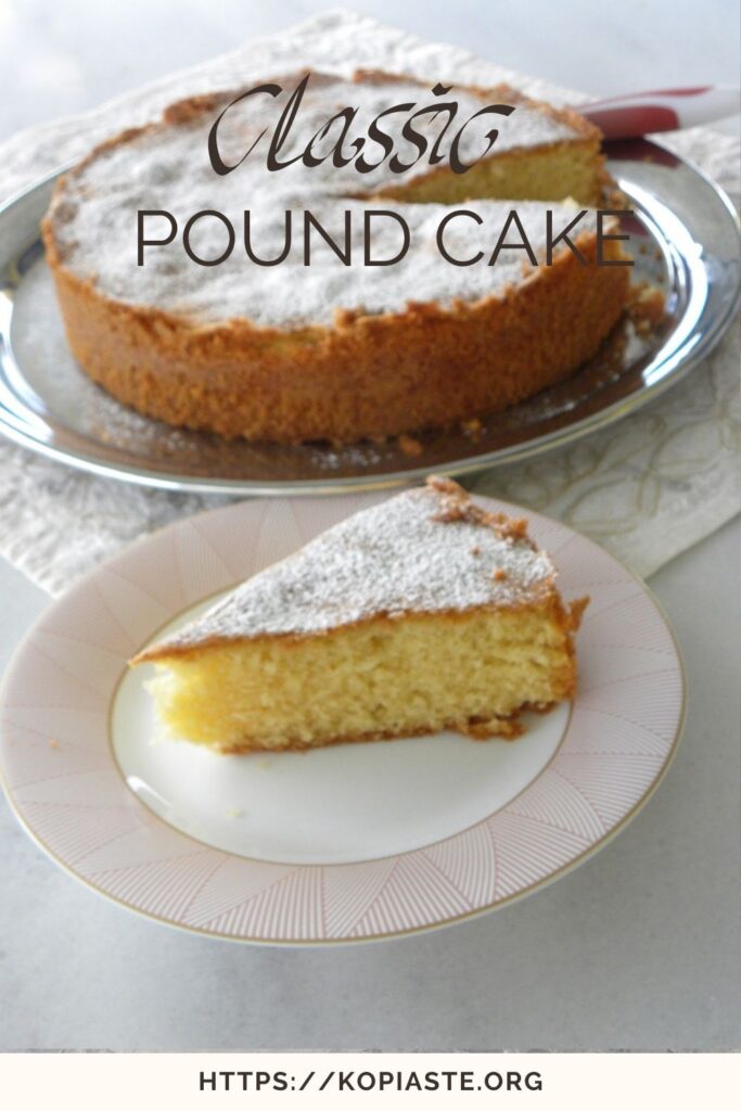 Collage classic Pound Cake image