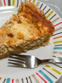 Greek Quiche with butternut squash and four cheeses image