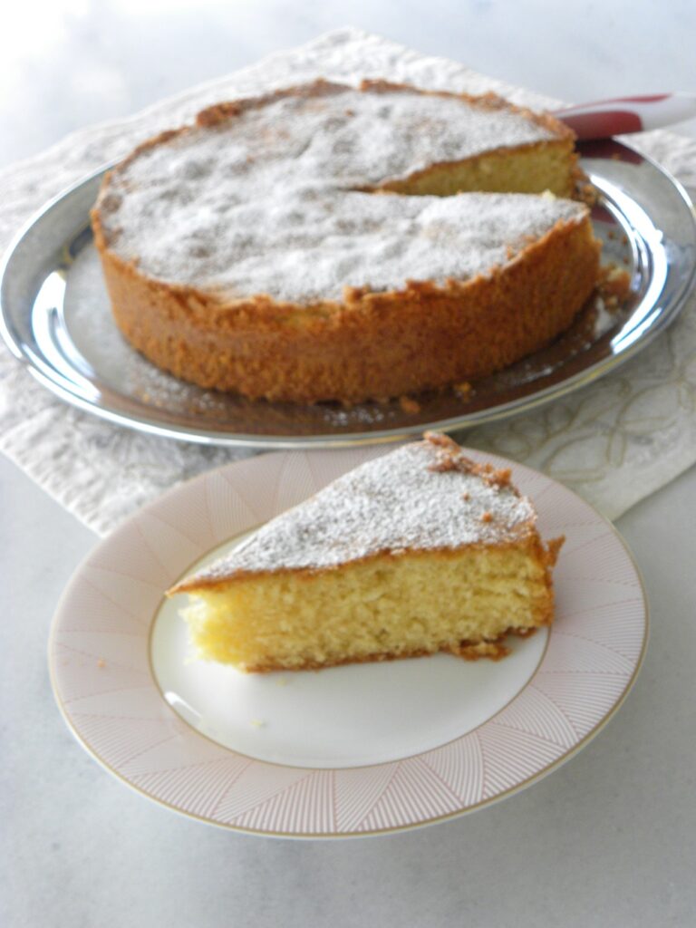 Pound cake cut picture