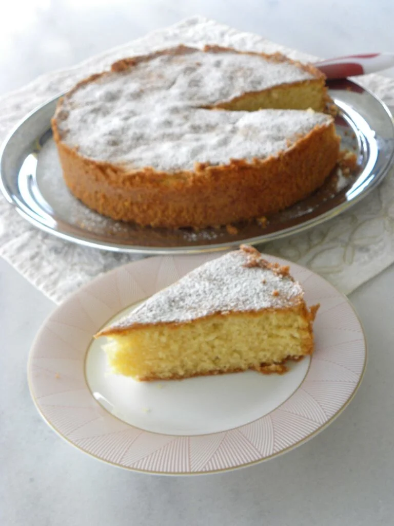 Pound cake cut picture