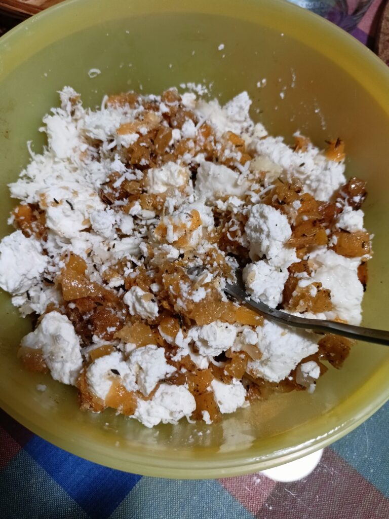 Preparing the filling image