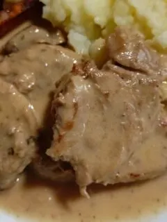Pork tenderloin a la creme image