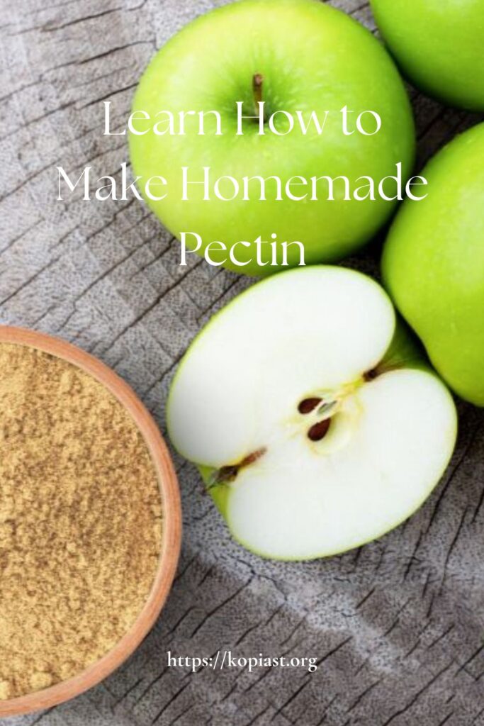 Collage Learn How to Make Homemade Pectin image