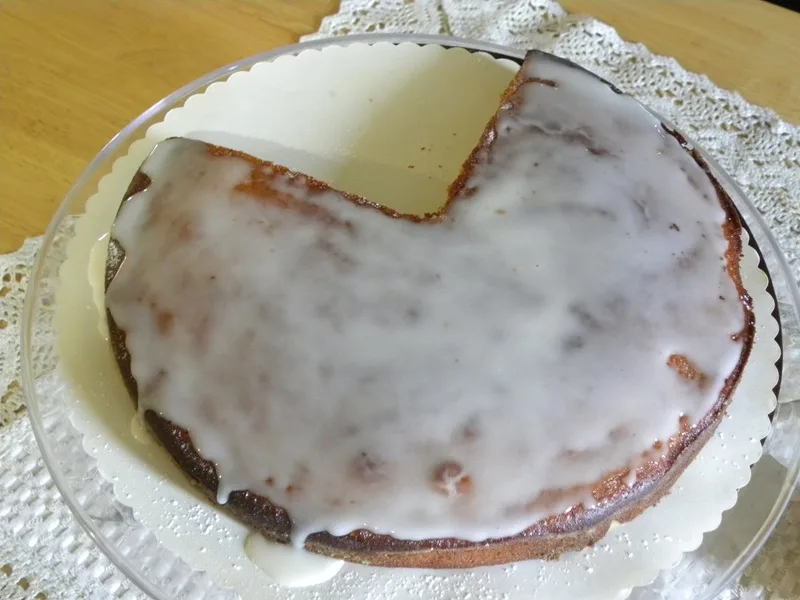 Lemon Glaze on cake image